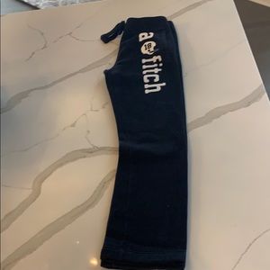 Abercrombie kids navy blue sweatpants - YL